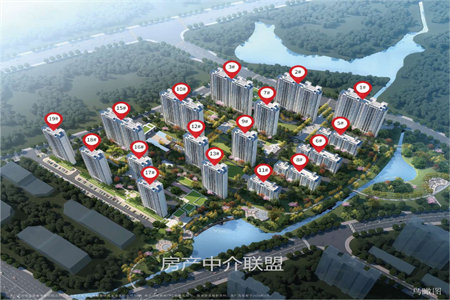 城南南湖1号3室2厅2卫134m2毛坯房